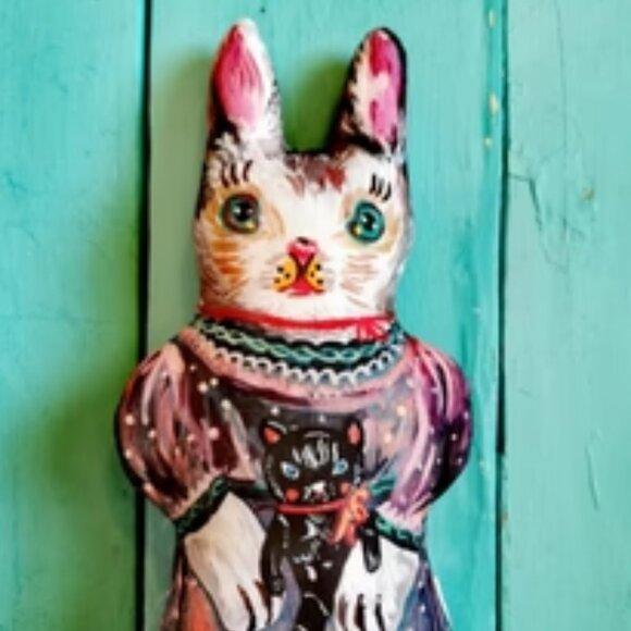 Nathalie Lete Collectible Blanche Bunny doll French Chic Design NWT - Picture 1 of 6